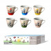 SET 6 TAZZINE CAFFE' SWEET HOME (6pz)